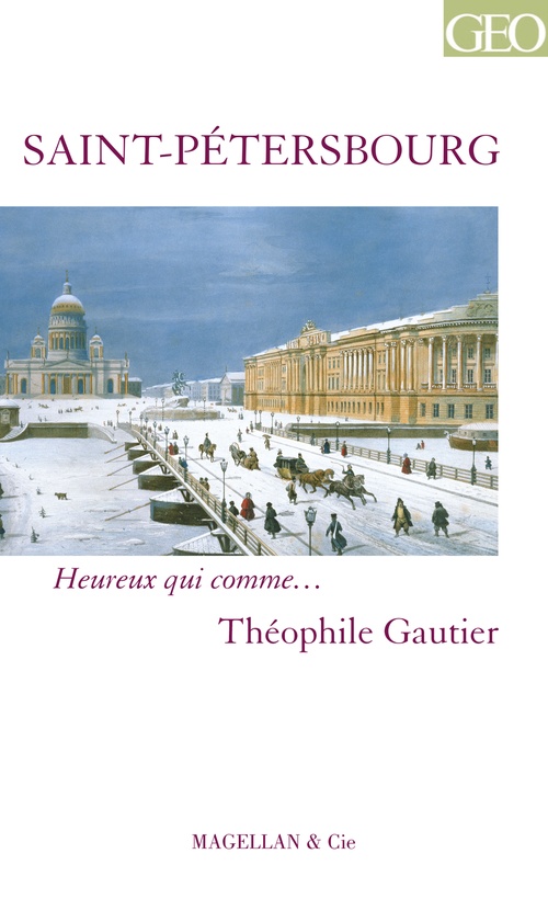 Couverture ebook de Saint-Pétersbourg, de Théophile Gautier