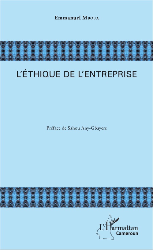 Couverture ebook de L'éthique de l'entreprise, de Emmanuel Mboua