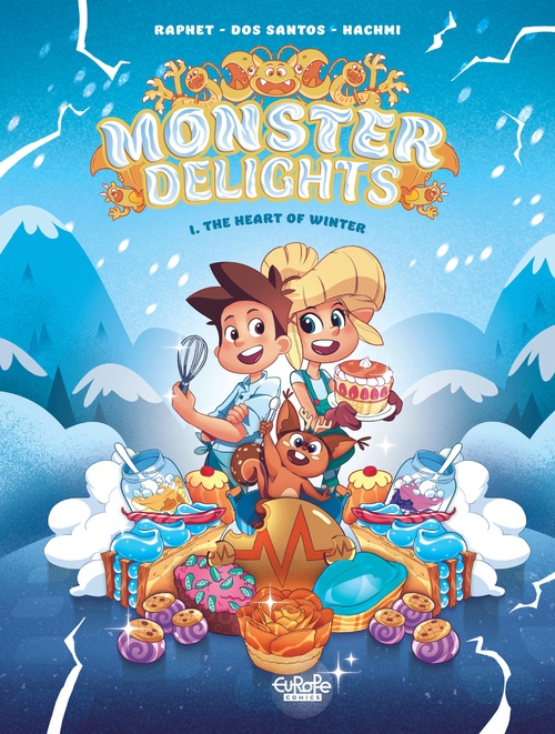 Couverture ebook de Monster Delights - Volume 1 - The Heart of Winter, de Sylvain Dos Santos, Mariam Hachmi