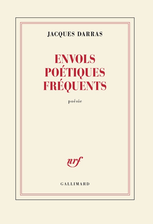 ebook cover of Envols poétiques fréquents, by Jacques Darras