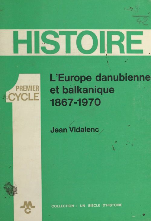 ebook cover of L'Europe danubienne et balkanique, by Jean Vidalenc