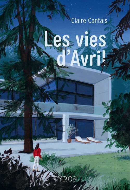ebook cover of Les vies d'Avril, by Claire Cantais, Yukiko Noritake