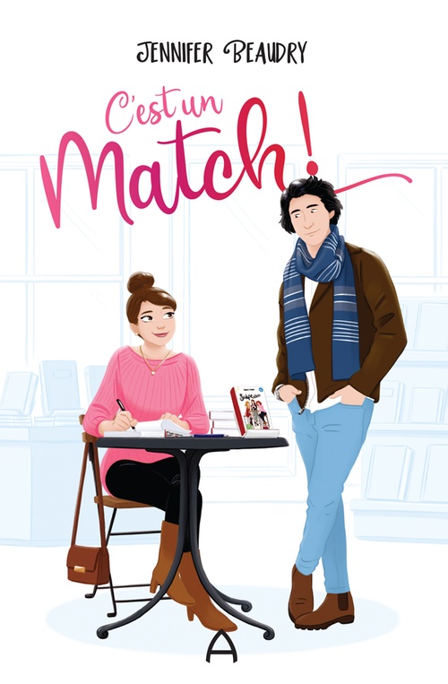 Couverture ebook de C'est un match!, de Jennifer Beaudry
