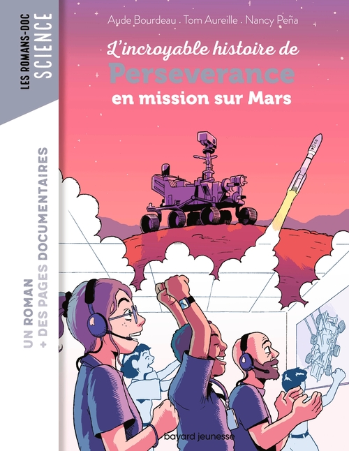 ebook cover of L'incroyable histoire de Perseverance en mission sur Mars, by Aude Bourdeau