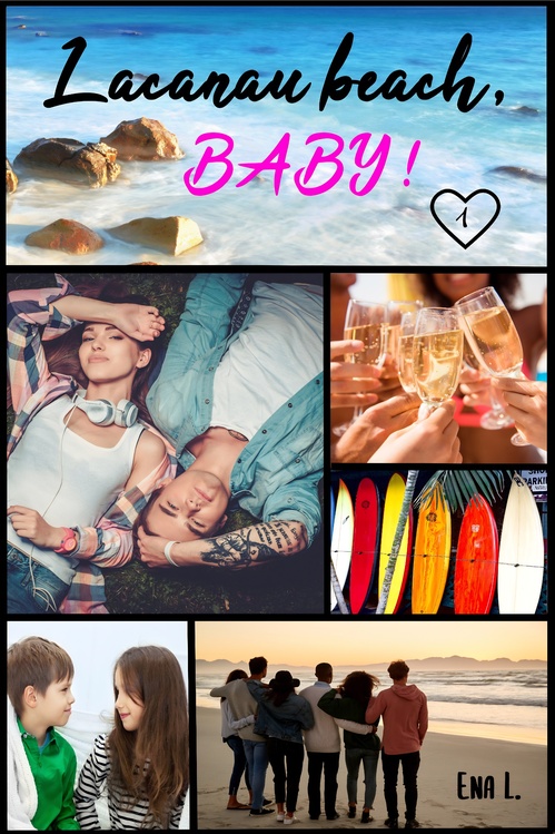 ebook cover of Lacanau Beach Baby, tome 1, by Ena L