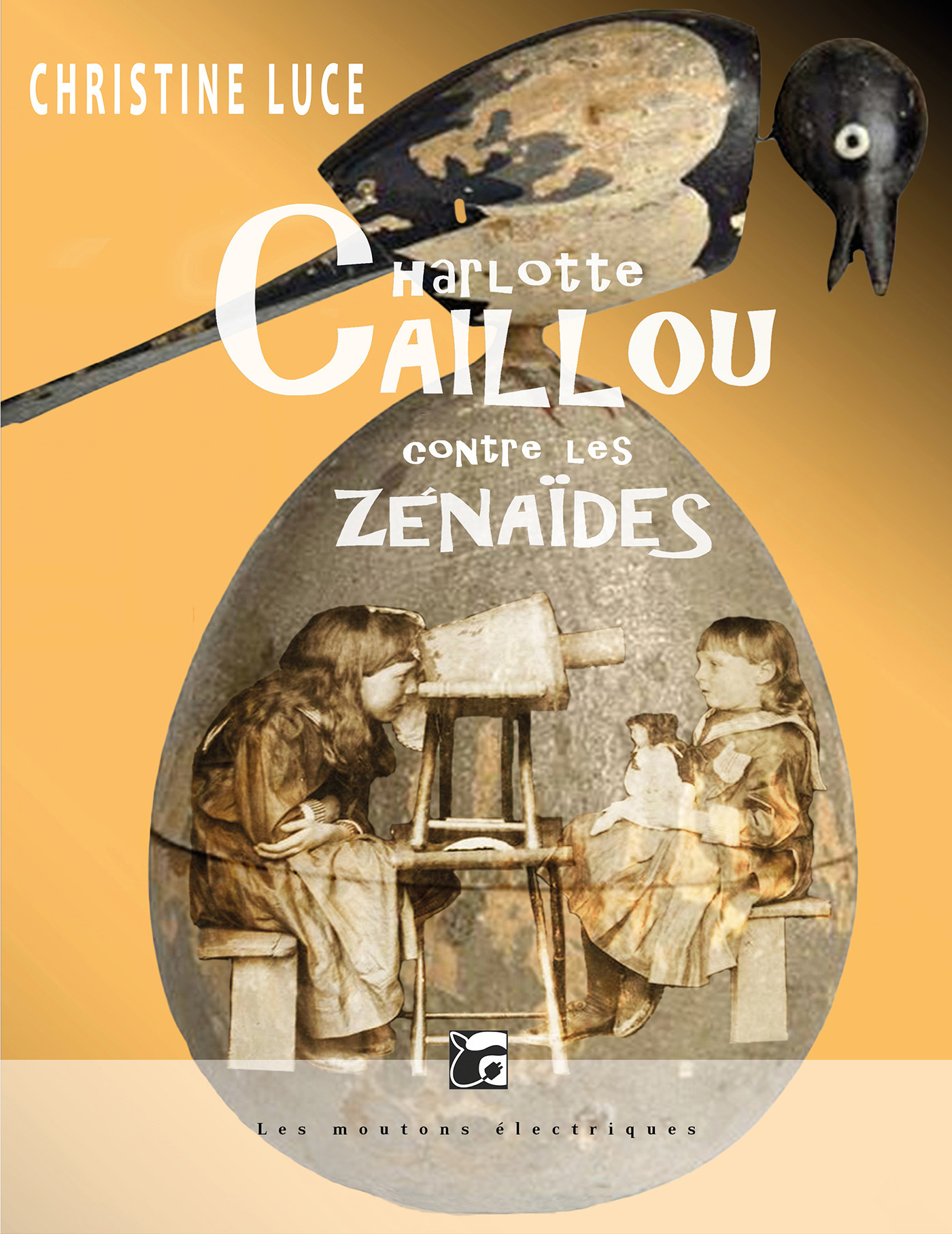 Couverture ebook de Charlotte Caillou contre les Zénaïdes, de Christine Luce