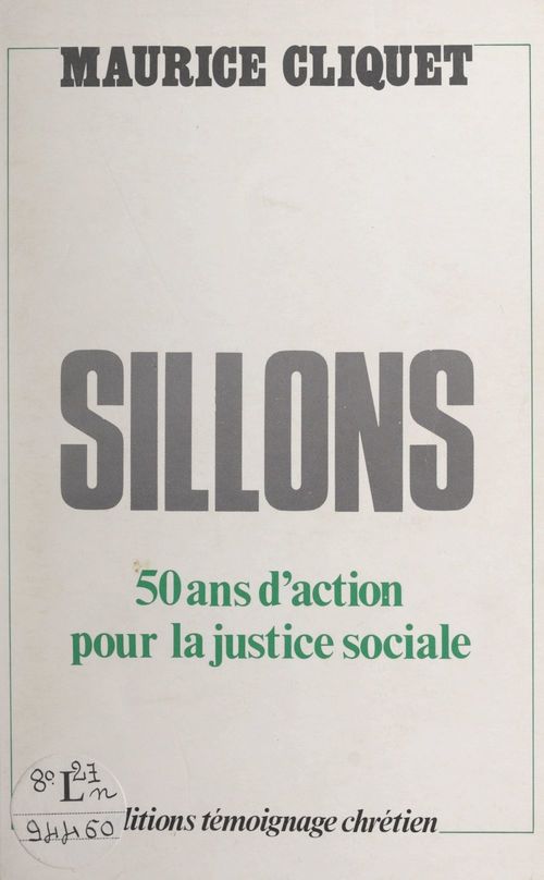 Couverture ebook de Sillons, de Maurice Cliquet