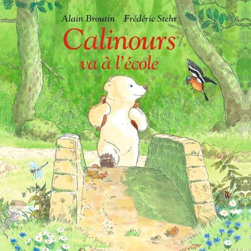 Couverture audiobook de Calinours va à l'école, de Alain Broutin