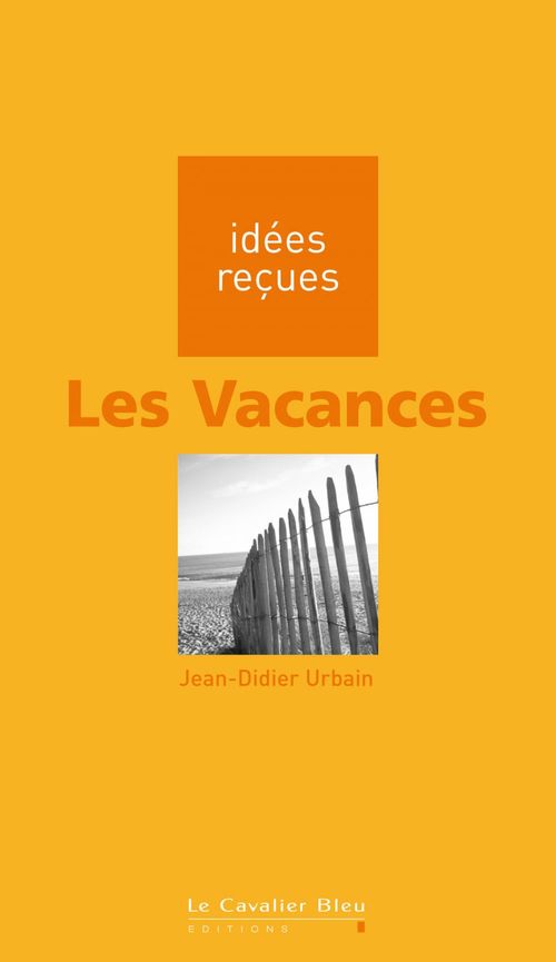 ebook cover of Vacances (les), by Urbain Jean-Didier