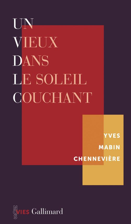 Couverture ebook de Un vieux dans le soleil couchant, de Yves Mabin