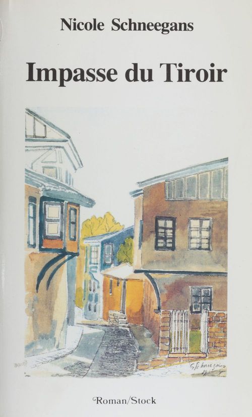 Couverture ebook de Impasse du tiroir, de Nicole Schneegans