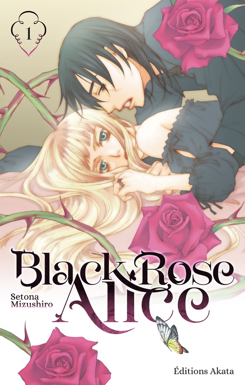 Couverture ebook de Black Rose Alice - Nouvelle édition - Tome 1 (VF), de Setona Mizushiro