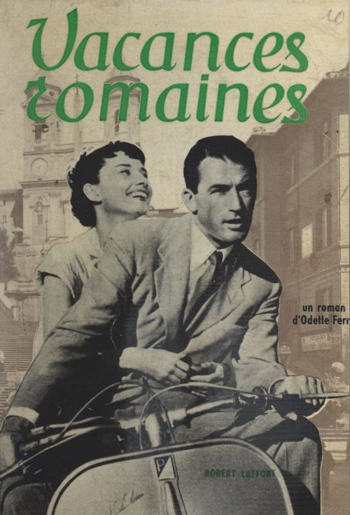 Couverture ebook de Vacances romaines, de Odette Ferry