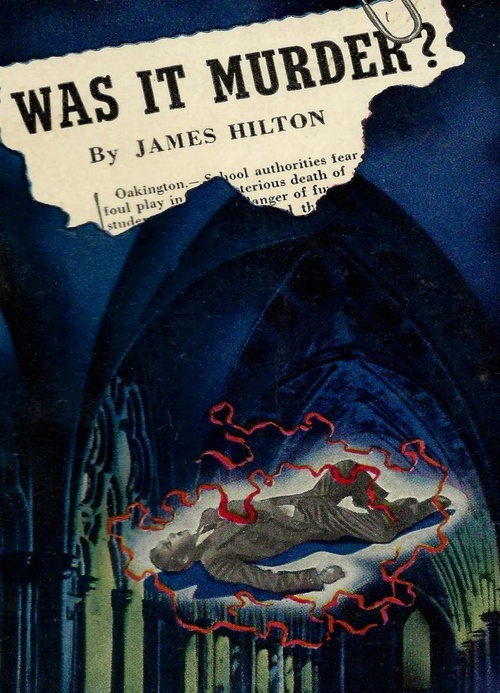 Couverture ebook de Was It Murder?, de James Hilton