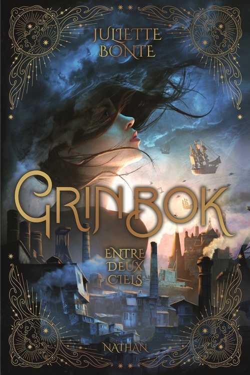 Couverture ebook de Grinbok - Tome 01 Entre deux ciels, de Juliette Bonte