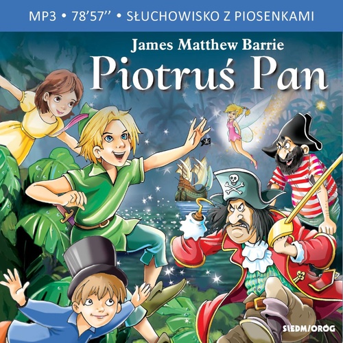 audiobook cover of Piotru´s Pan, by James Matthew Barrie