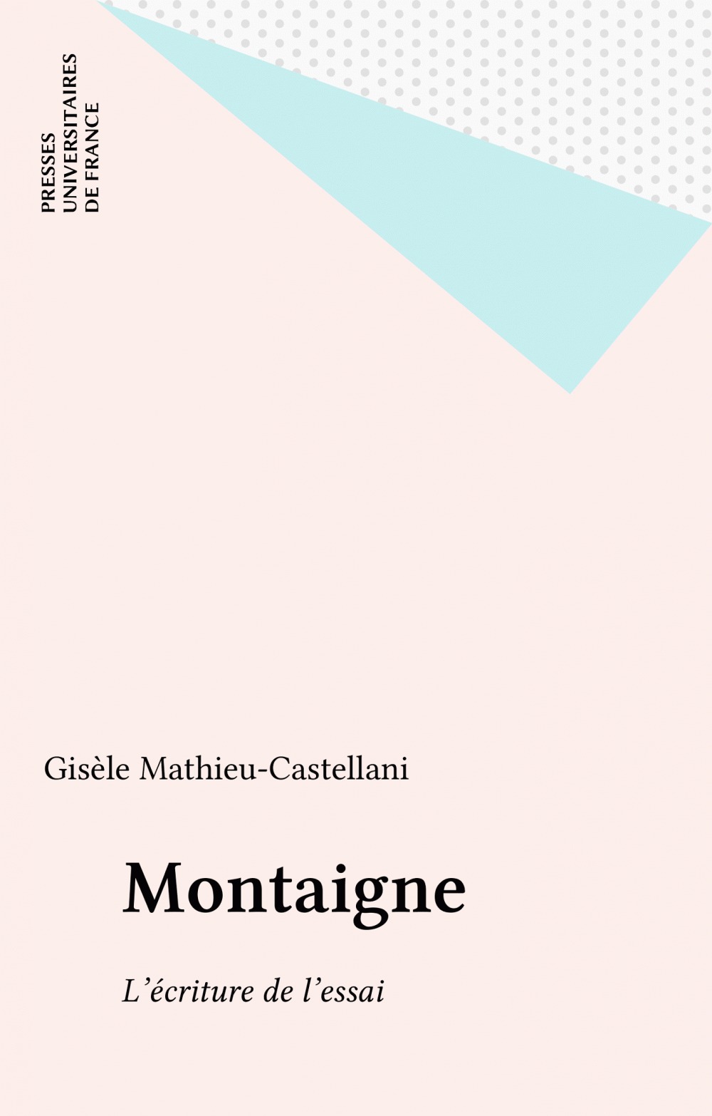 Couverture ebook de Montaigne, de Gisèle Mathieu-castellani