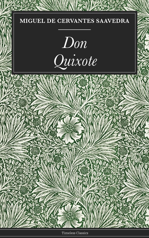 ebook cover of Don Quixote, by Saavedra Miguel De