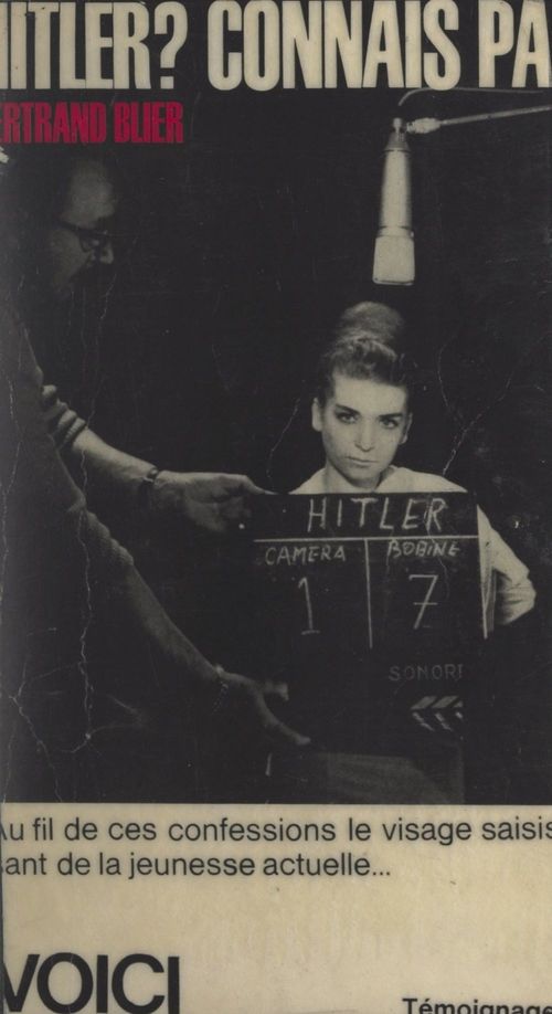 Couverture ebook de Hitler, connais pas, de Bertrand Blier
