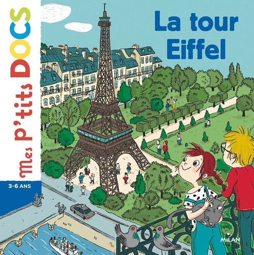 Couverture ebook de La tour Eiffel, de Stéphanie Ledu