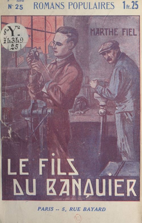 Couverture ebook de Le fils du banquier, de Marthe Fiel