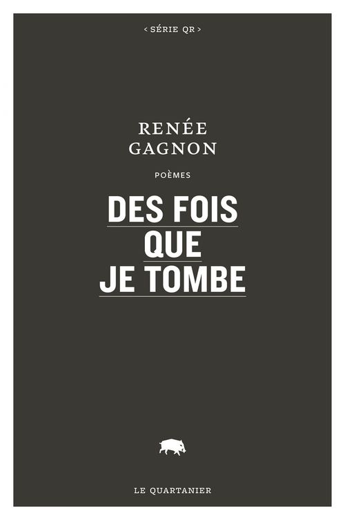 Couverture ebook de Des fois que je tombe, de Gagnon Renee