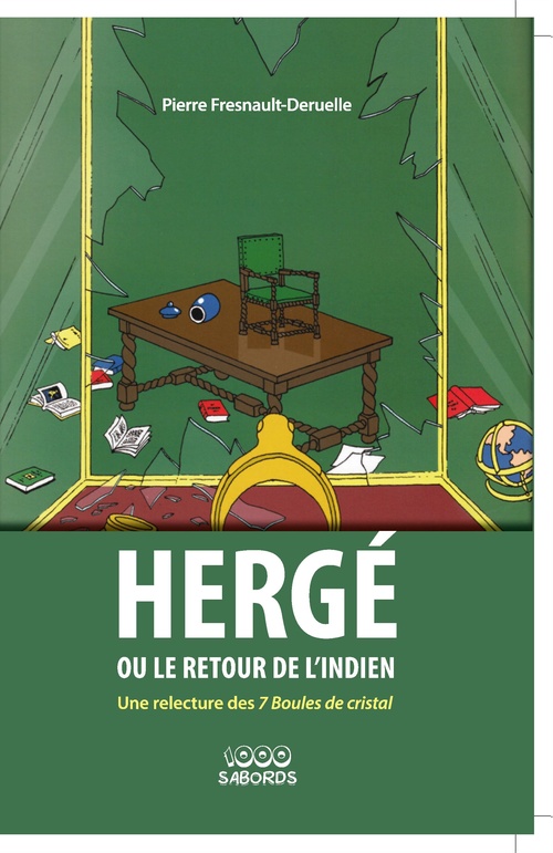 ebook cover of Hergé ou le retour de l'Indien, by Pierre Fresnault-Deruelle