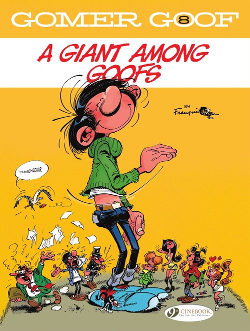 Couverture ebook de Gomer Goof - Volume 8 - A Giant Among Goofs, de André Franquin