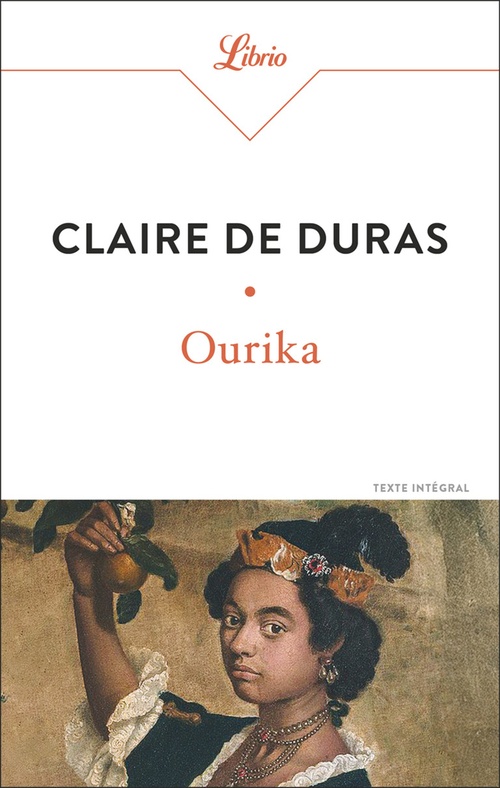 ebook cover of Ourika, by Claire de Duras