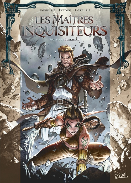 Couverture ebook de Les Maîtres Inquisiteurs T17 - Elekhiad, de Sylvain Cordurie