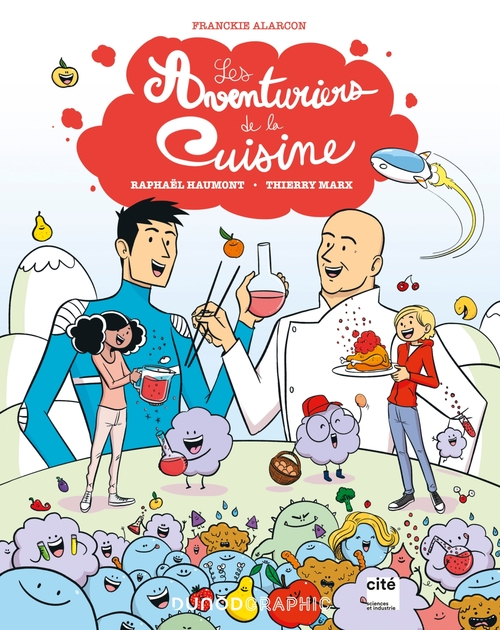 Couverture ebook de Les aventuriers de la cuisine, de Franckie Alarcon