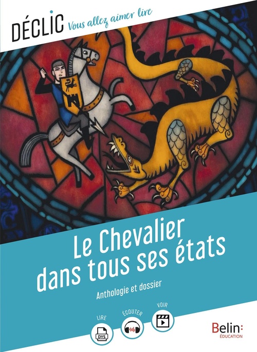 Couverture ebook de Le chevalier dans tous ses états, de Gaëlle Brodhag