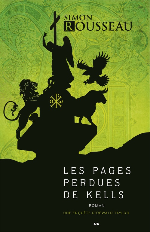 ebook cover of Les pages perdues de Kells, by Simon Rousseau