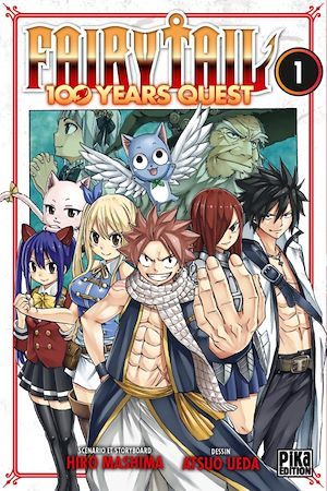 ebook cover of Fairy Tail - 100 Years Quest T01, by Hiro Mashima, Atsuo Ueda