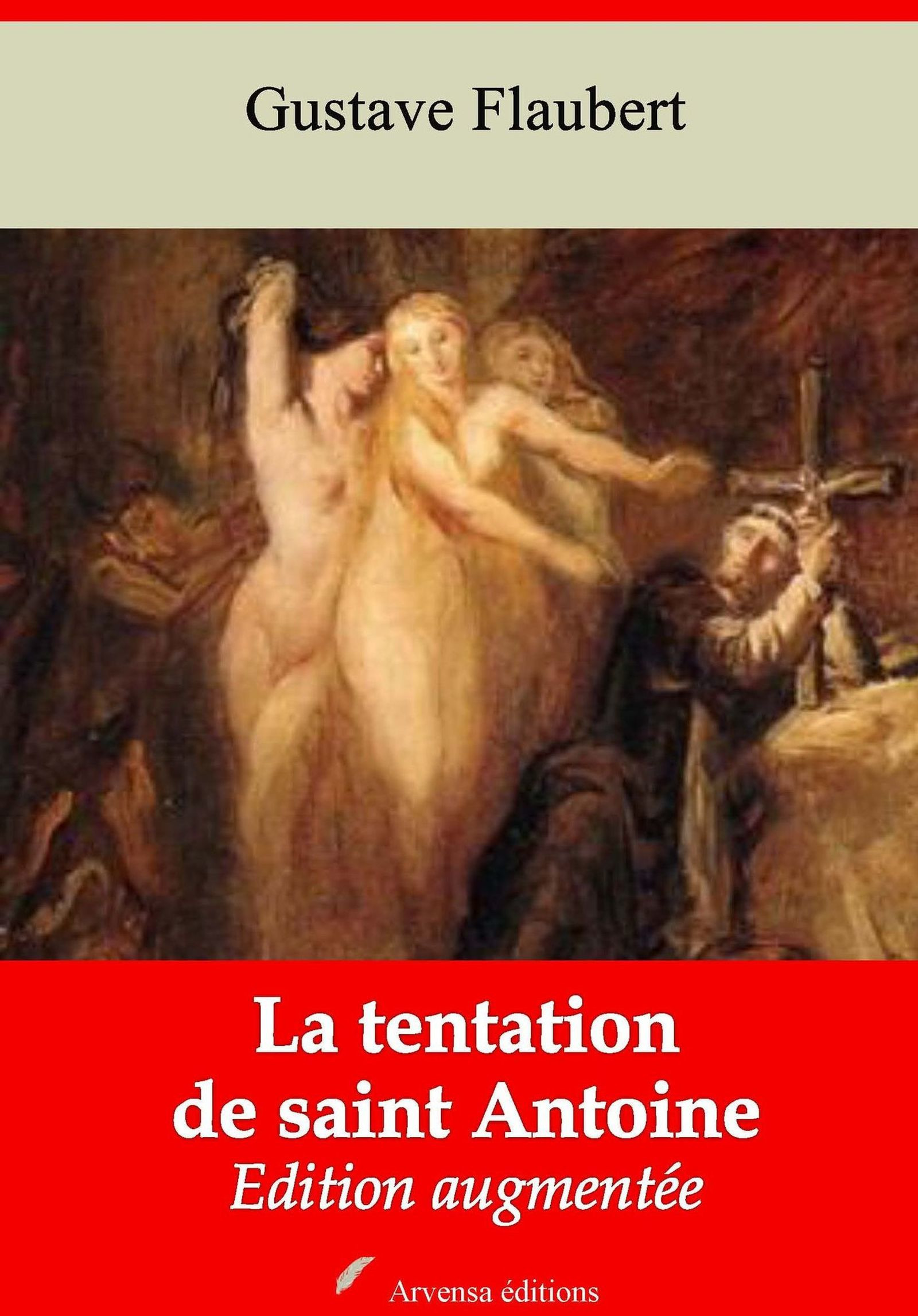 ebook cover of La Tentation de Saint Antoine - suivi d'annexes, by Gustave Flaubert