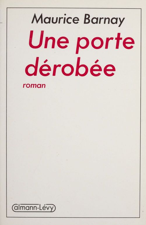 Couverture ebook de Une porte dérobée, de Maurice Barnay