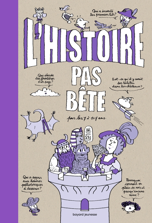 ebook cover of L'Histoire pas bête, by Jean-Michel Billioud