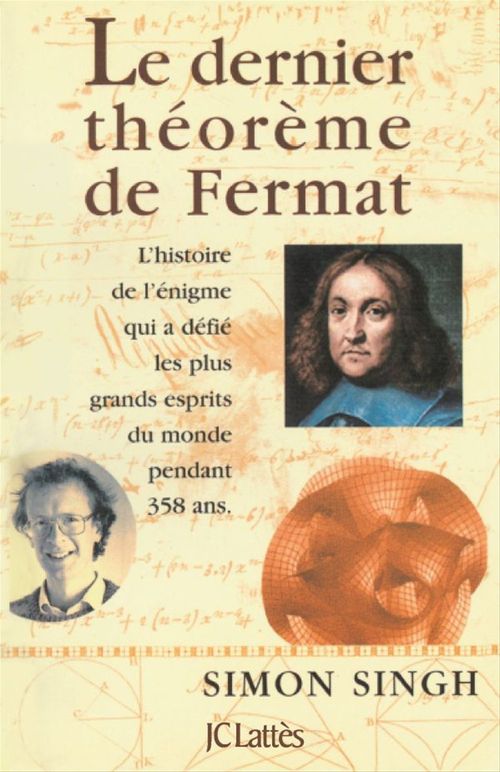 Couverture ebook de Le dernier théorème de Fermat, de Simon Singh