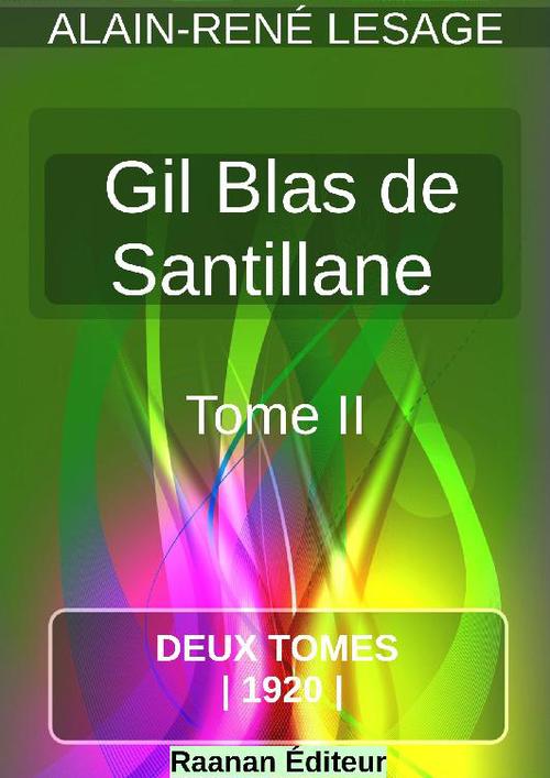 Couverture ebook de Histoire de Gil Blas de Santillane 2, de Alain-Rene Lesage