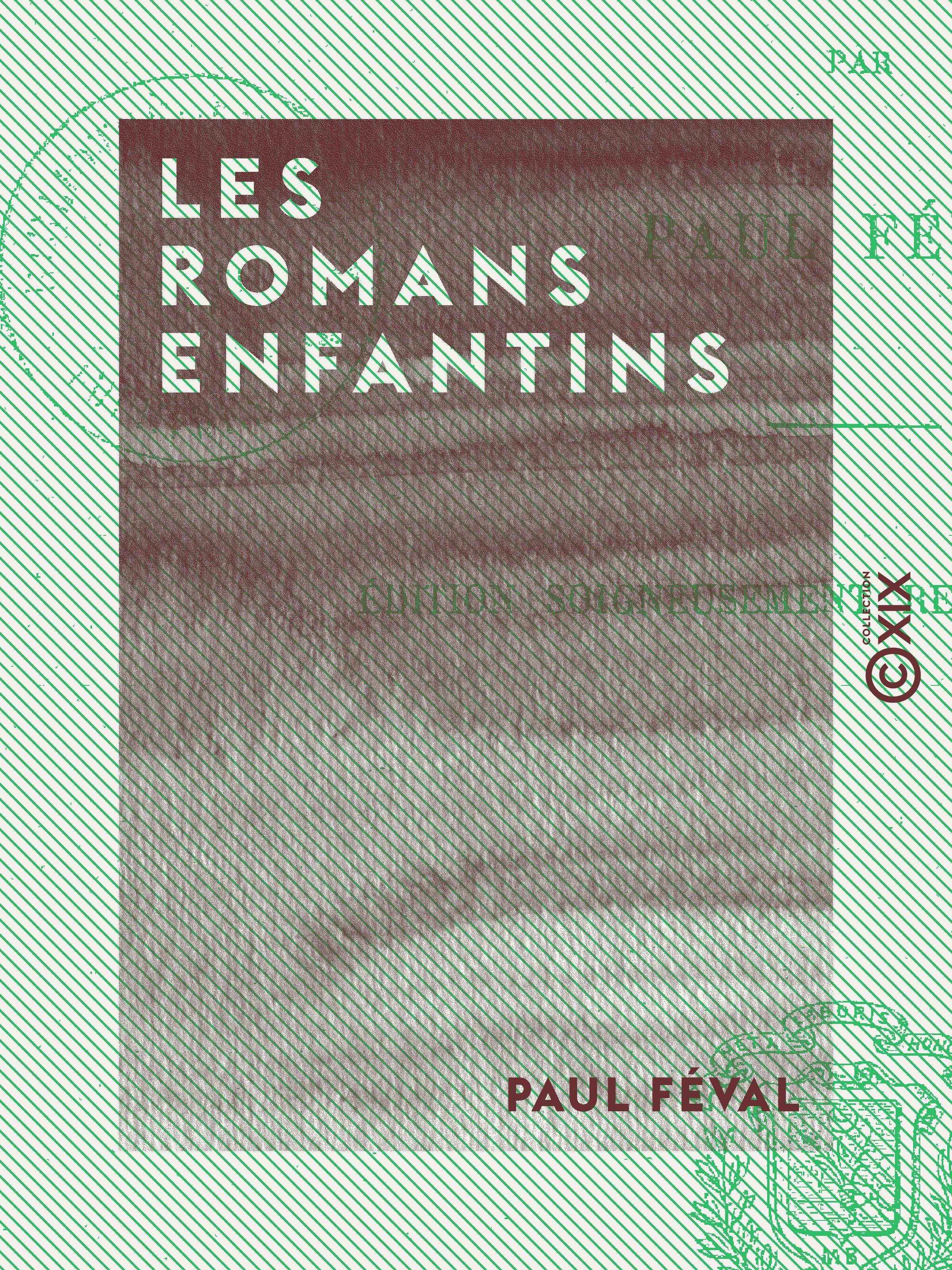 ebook cover of Les Romans enfantins, by Paul Feval