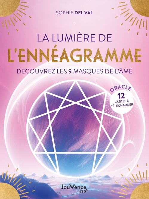 Couverture ebook de La Lumière de l'ennéagramme, de Sophie Del Val