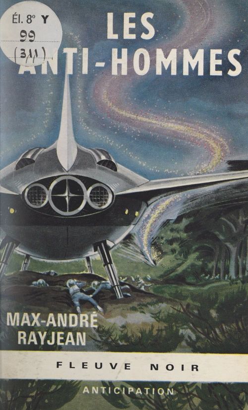 ebook cover of Les anti-hommes, by Max-Andre Rayjean