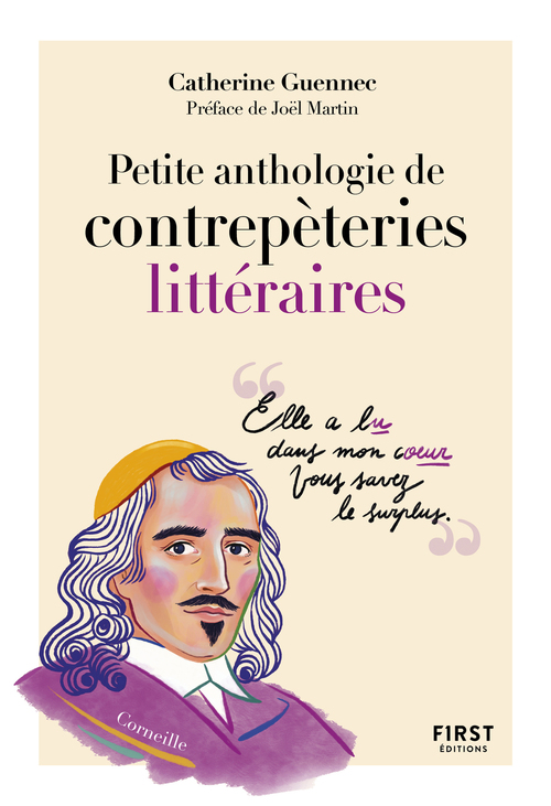 ebook cover of Petite anthologie de contrepèteries littéraires, by Catherine Guennec