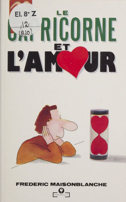 Couverture ebook de Le Capricorne et l'amour, de Frederic Maisonblanche