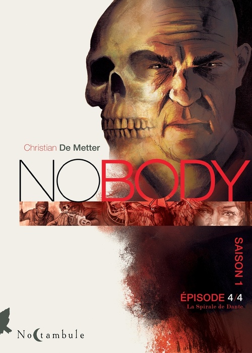 ebook cover of NOBODY Saison 1 Épisode 4 - La Spirale de Dante, by Christian de Metter