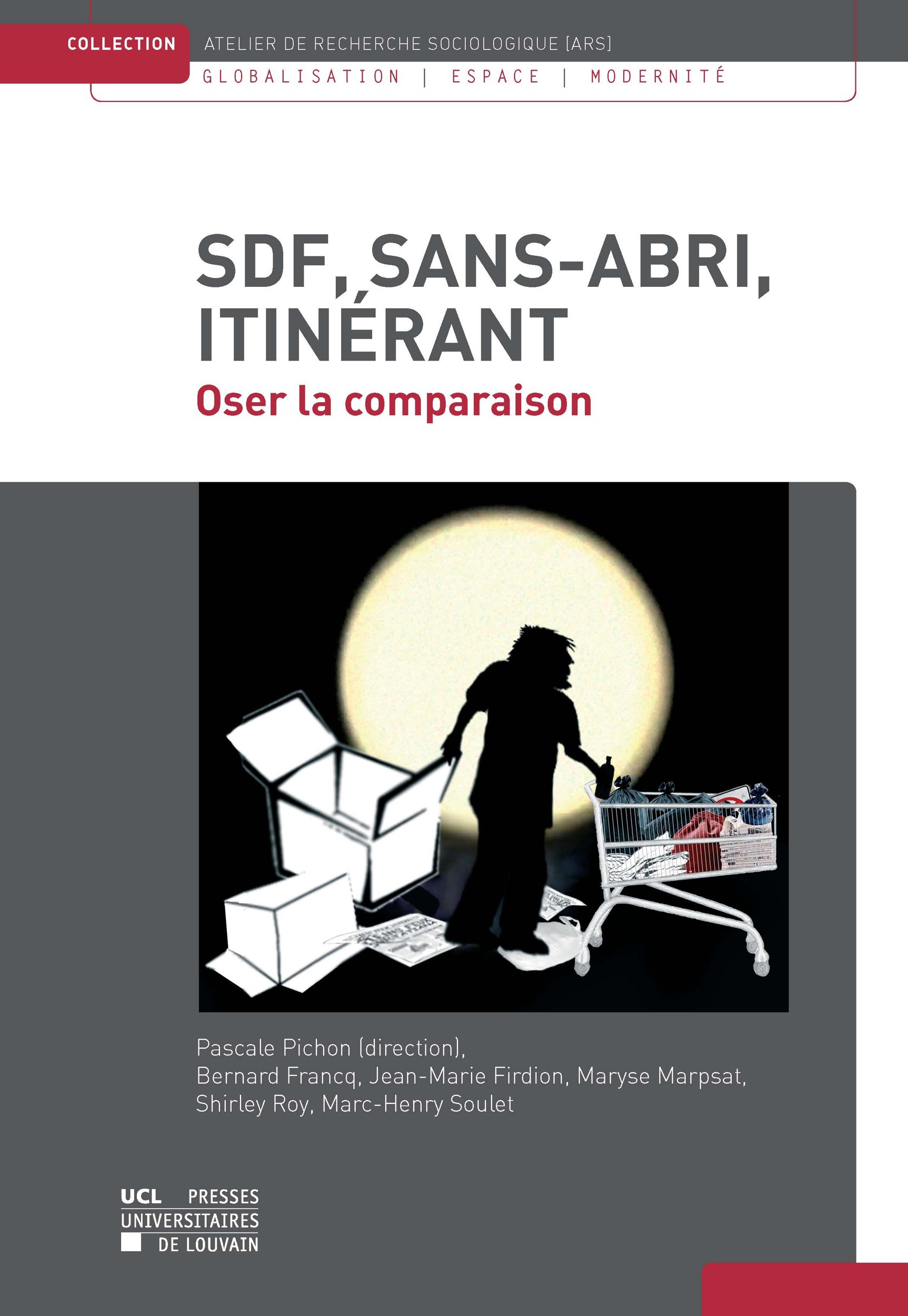 ebook cover of SDF, sans-abri, itinérant, by Pichon P.