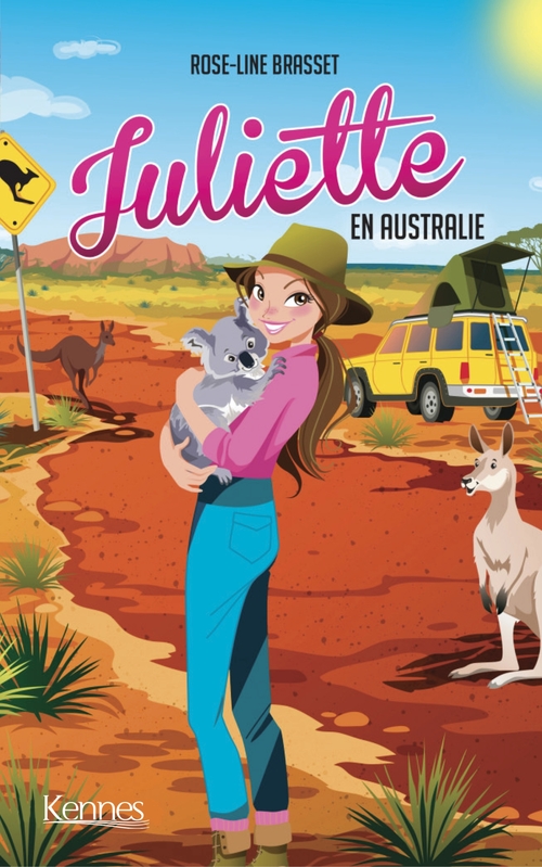 Couverture ebook de Juliette en Australie, de Rose-line Brasset