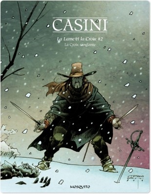 Couverture ebook de La Croix Sanglante - Tome 2, de Stefano Casini