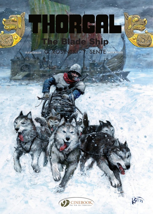 Couverture ebook de Thorgal - Volume 25 - The Blade-Ship, de Yves Sente, Jean Van Hamme, Grzegorz Rosinski