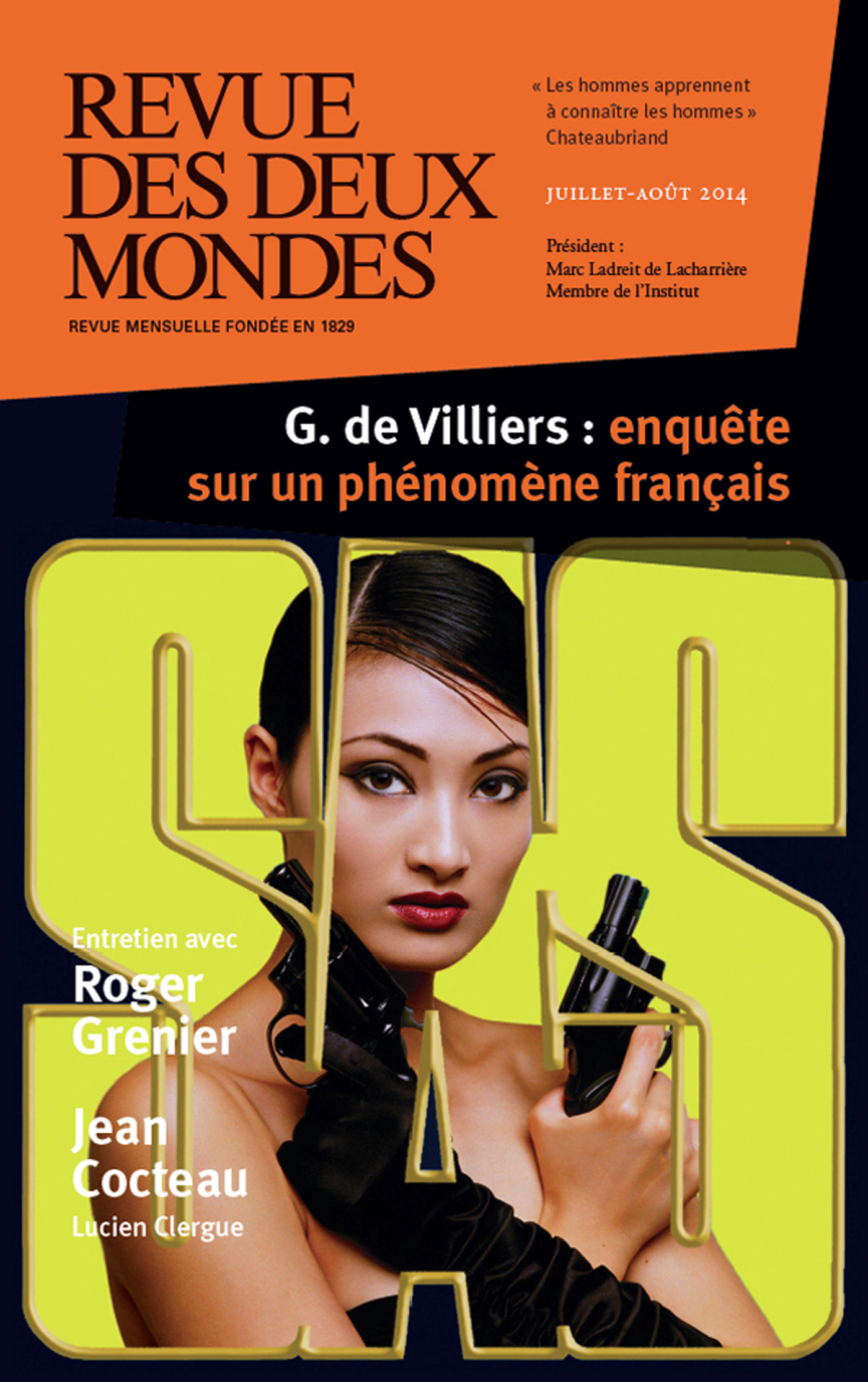 Couverture ebook de Revue des Deux Mondes juillet-août 2014, de Collectif